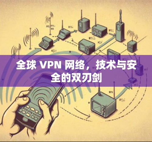 全球 VPN 网络，技术与安全的双刃剑