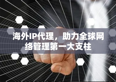 海外IP代理，助力全球网络管理第一大支柱