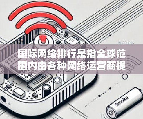 国际网络排行是指全球范围内由各种网络运营商提供的网络服务，各国通过不同的标准或协议来管理和分配网络资源，以提供给用户。国际网络排行主要包括以下几个方面