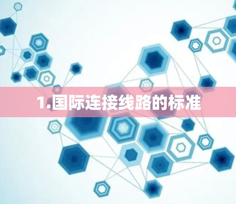 1.国际连接线路的标准 1.国际连接线路的标准
